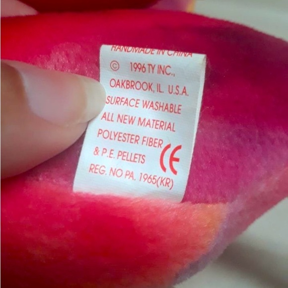 STRUT - Beanie Baby Plush Plushie Rooster Chicken Holiday Toy Stuffed Animal - Picture 7 of 7